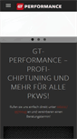 Mobile Screenshot of gt-performance.de